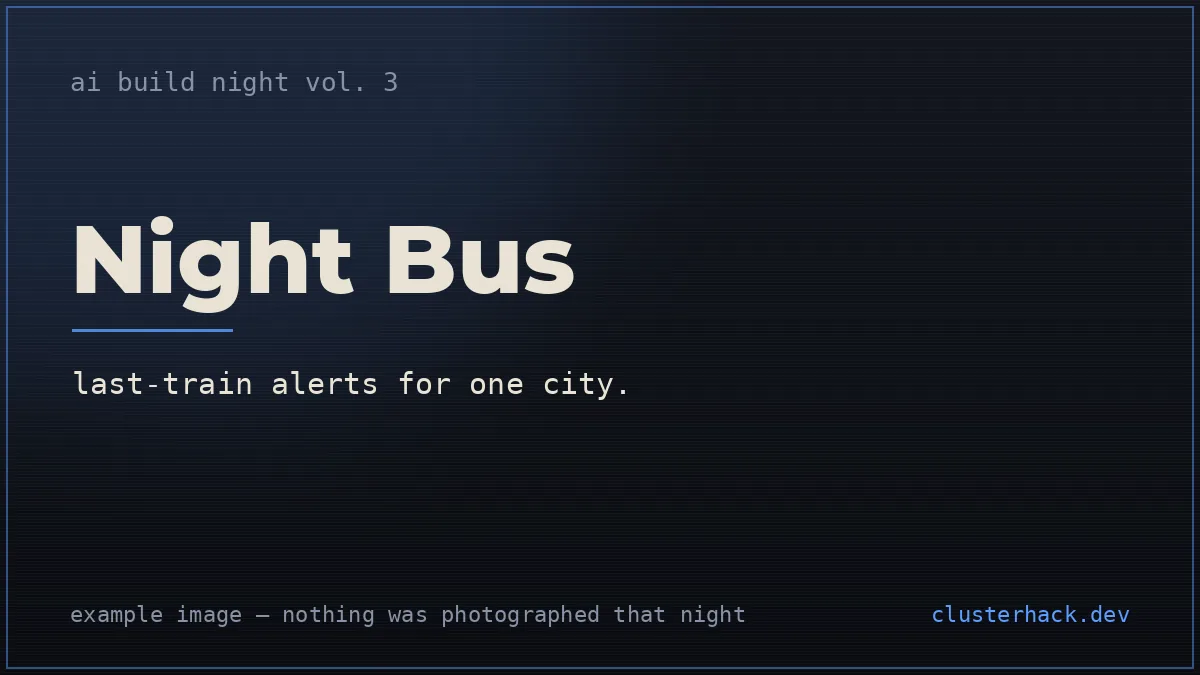 Night Bus